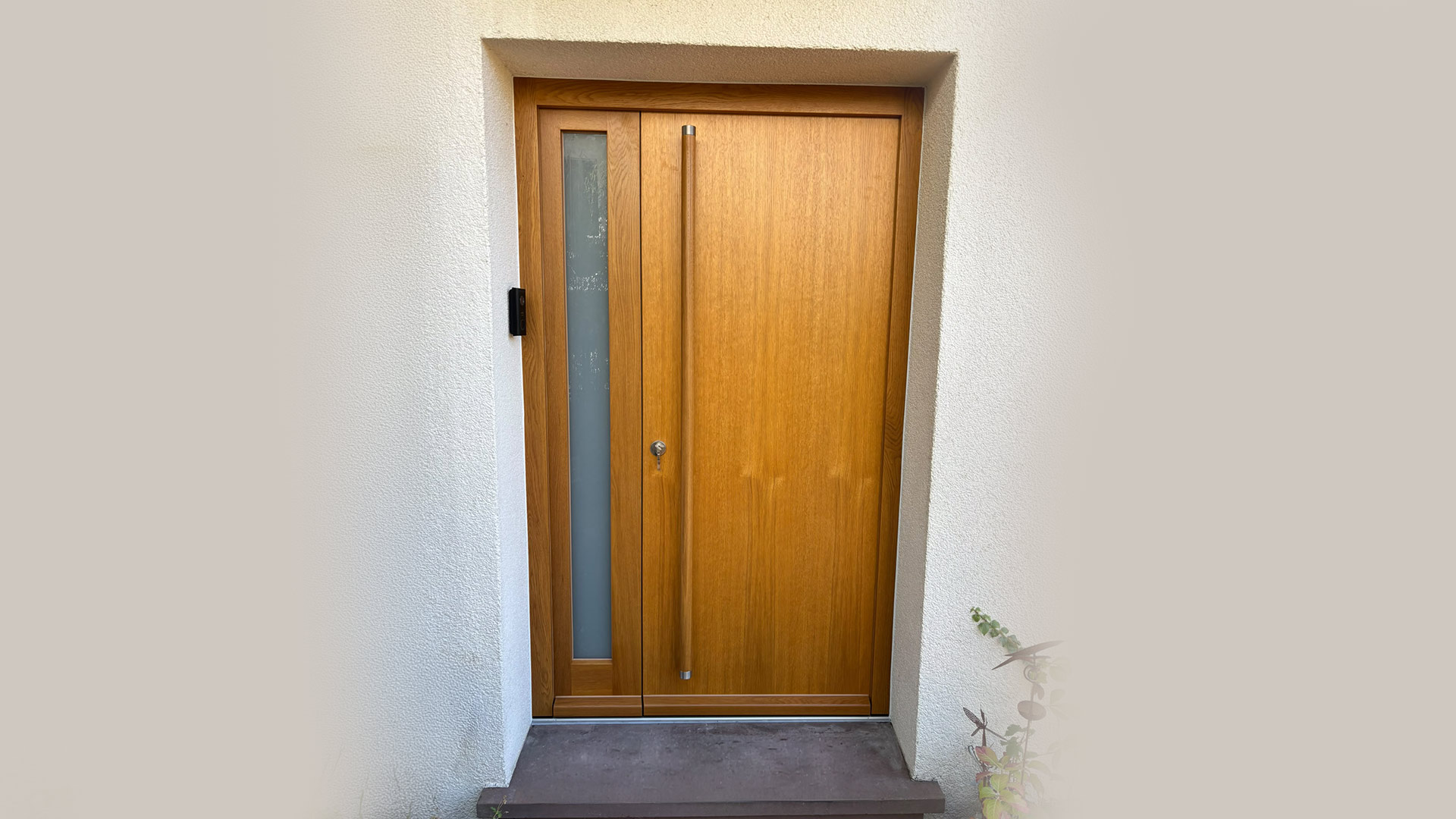 Haustüre aus Eiche